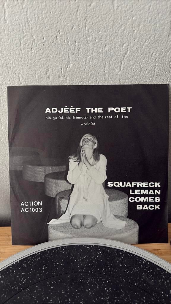 Adjeèf The Poet - Iekk! I'm A.... Freak (Vinyl, 1967), Cd's en Dvd's, Vinyl | Overige Vinyl, Ophalen of Verzenden, Gebruikt, 7 inch