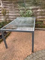 Aluminium tuintafel rechthoekig GRATIS OPHALEN, Tuin en Terras, Ophalen of Verzenden, Gebruikt, Rechthoekig, Aluminium