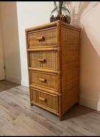 Rotan kastje met vier laden, Ophalen, Overige materialen, Minder dan 50 cm, Gebruikt