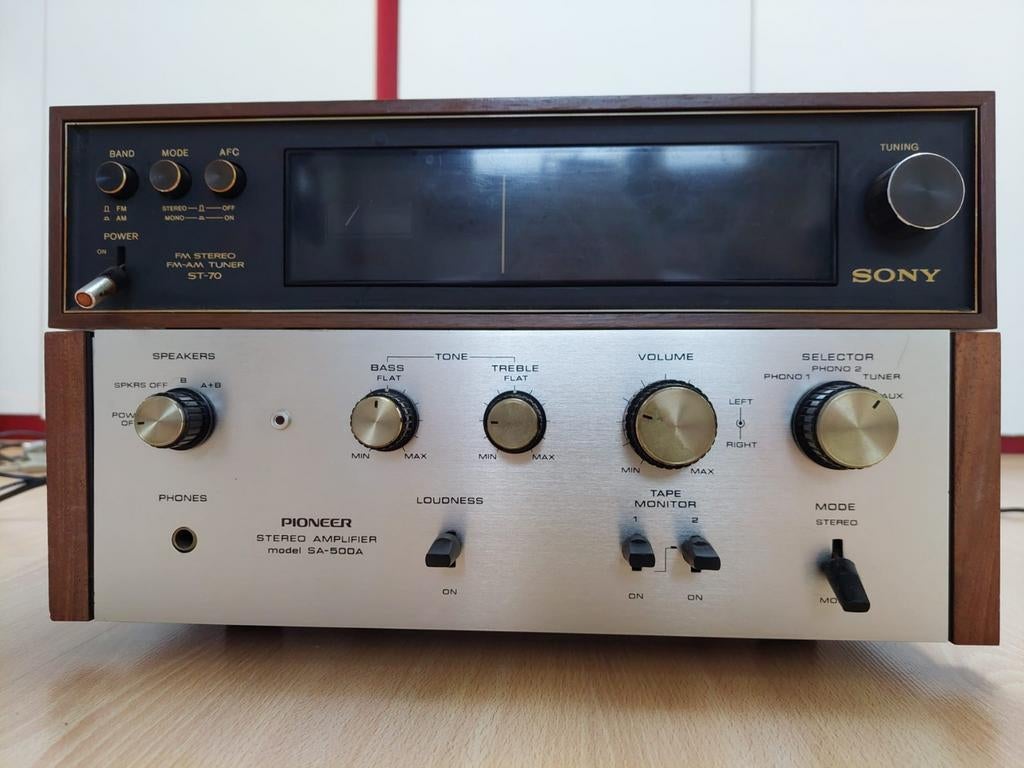 Sony ST-70 stereo FM-AM tuner, Ophalen