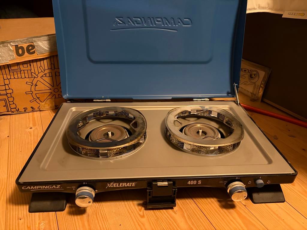 Campingaz Xcelerate 400S Kooktoestel- Ideaal voor de camping, Ophalen, Gebruikt