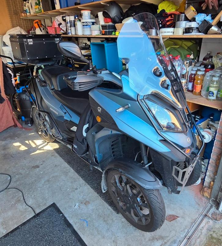 Qooder QV4 Steinbock - Rijbewijs B - Speciale Uitvoering, Motoren, Motoren | Overige merken, Particulier, Scooter, meer dan 35 kW