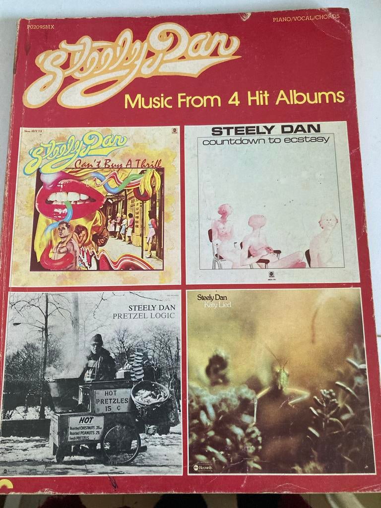 Steely Dan Bladmuziek - Music From 4 Hit Albums, Muziek en Instrumenten, Bladmuziek, Gebruikt, Ophalen of Verzenden, Piano, Rock en Metal