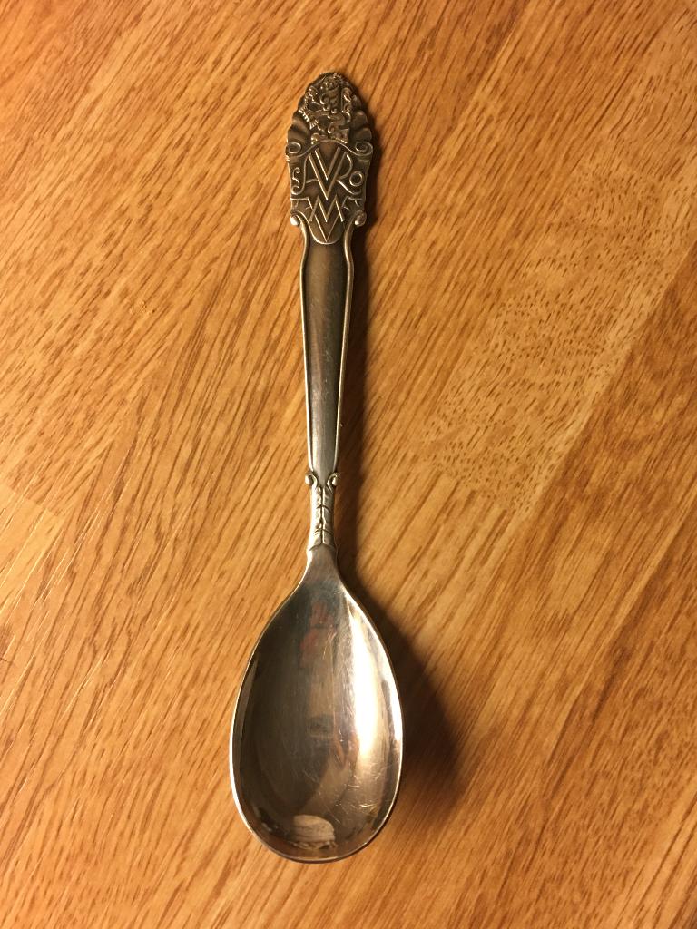 Kleine verzilverde lepel van Gero (verzilverd 90) voor AVRO, Ophalen of Verzenden