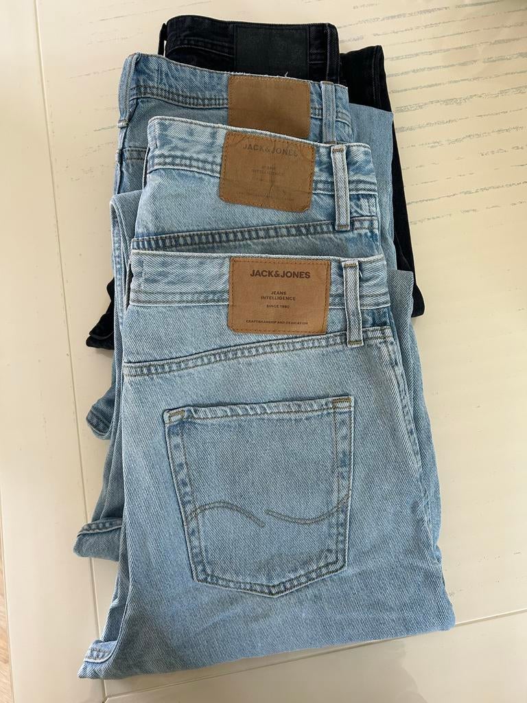 Jack & Jones Baggy Alex Jeans W29/L30, Ophalen, Zo goed als nieuw, Blauw, W32 (confectie 46) of kleiner