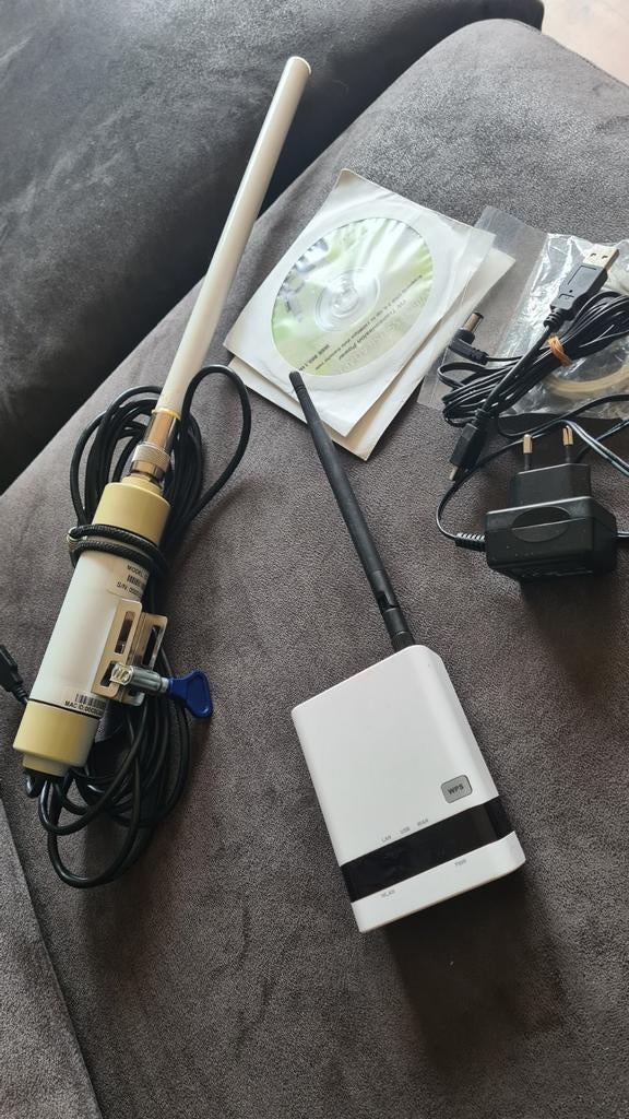 PowerWifi CT-1030 Camper Wifi Antenne + Router Set (compleet, Ophalen of Verzenden