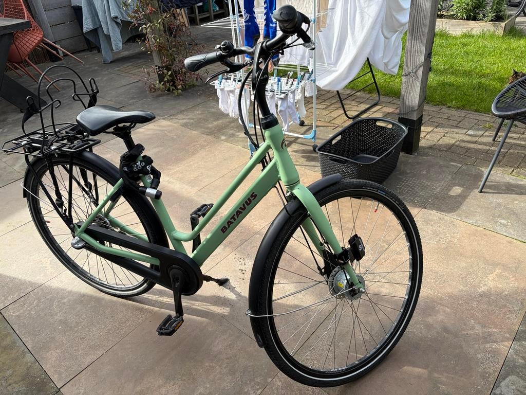 Batavus damesfiets 28 inch, Fietsen en Brommers, Fietsen | Dames | Damesfietsen, Ophalen, Velgrem, Versnellingen, Batavus