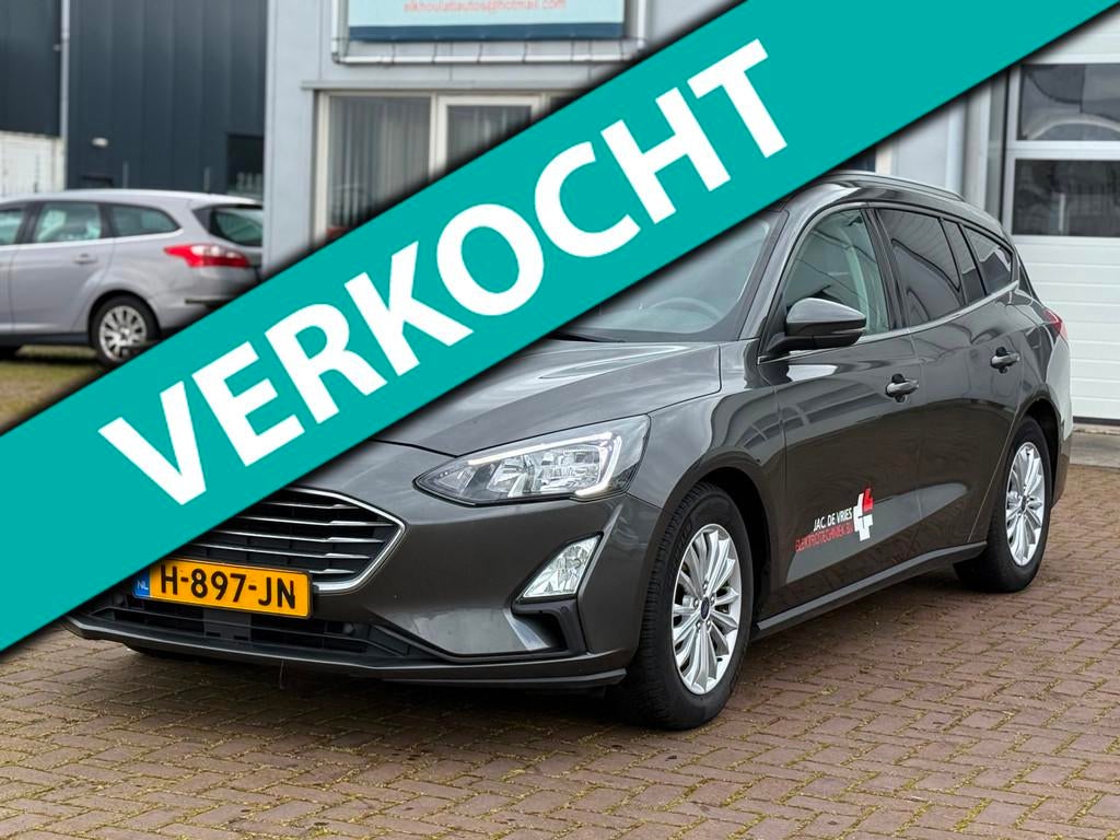 Ford Focus Wagon 1.5 EcoBlue Titanium Business Export, Auto's, Stof, Gebruikt, 4 cilinders, Origineel Nederlands