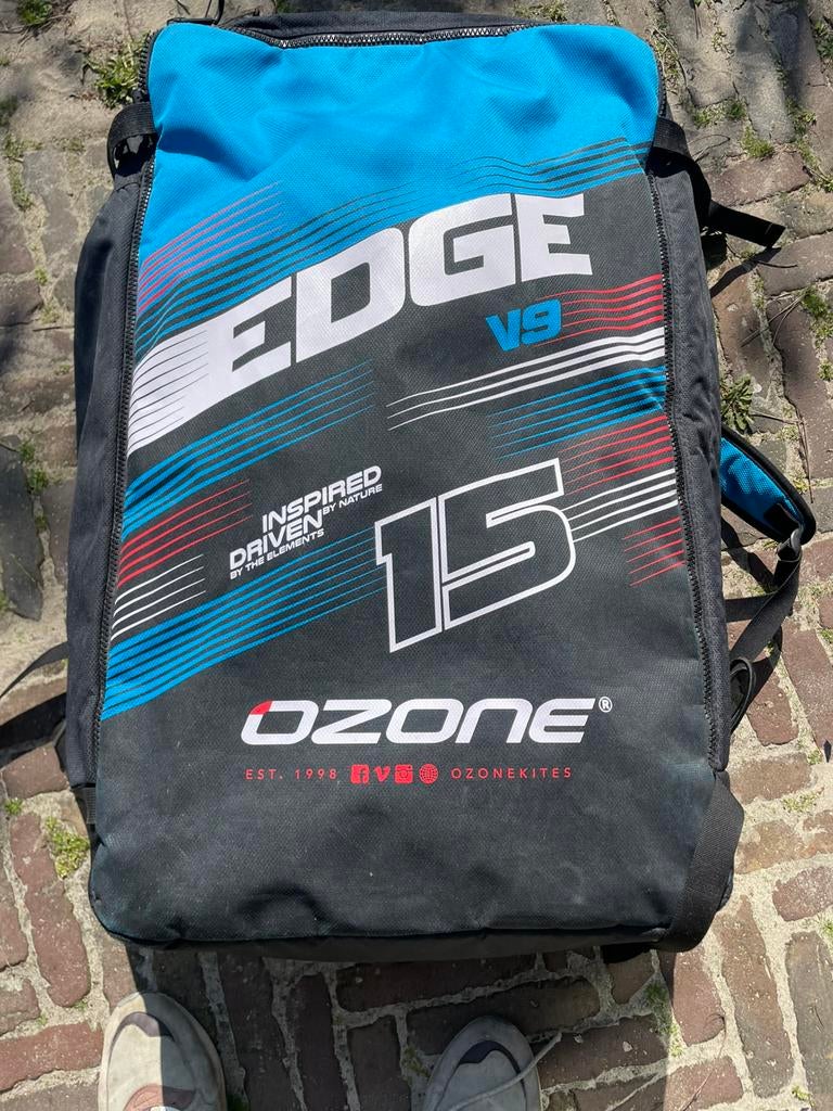 Ozone Edge V9 - 15m, Watersport en Boten, Kitesurfen, Geen board, Ophalen of Verzenden, Zo goed als nieuw