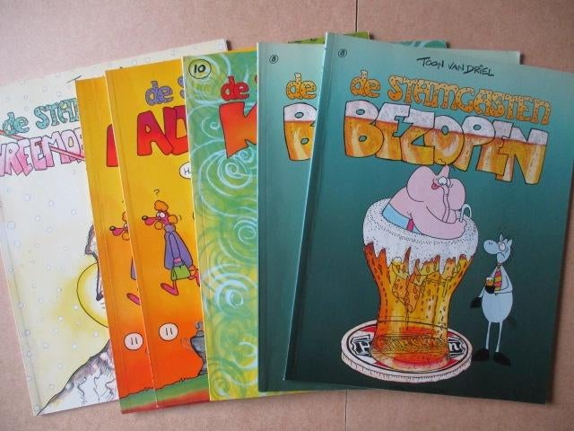 adv11355 stamgasten, Boeken, Stripboeken, Eén stripboek, Ophalen, Gelezen