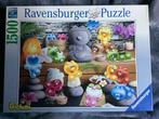 Ravensburger Gelini Legpuzzel - Wellness, 1500 stukjes, Ophalen of Verzenden, 500 t/m 1500 stukjes, Zo goed als nieuw, Legpuzzel