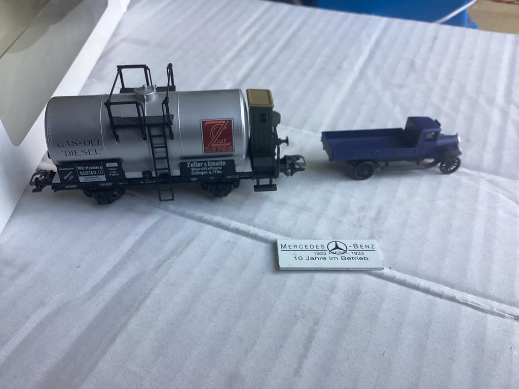 Marklin museum 1992 ketelwagen en vrachtwagen NIEUW IN OVP, Hobby en Vrije tijd, Modeltreinen | H0, Nieuw, Wagon, Wisselstroom