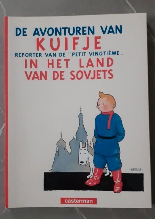 Kuifje: In het Land van de Sovjets (uitgave 1999), Boeken, Stripboeken, Zo goed als nieuw, Ophalen of Verzenden