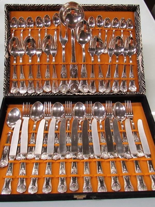 Italiaans bestek verzilverd super Inox, Ophalen