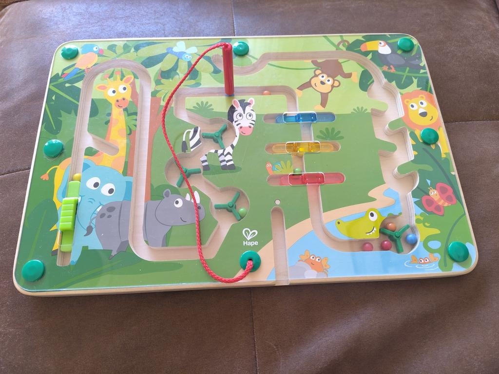 Hape magnetisch doolhof, Ophalen, Zo goed als nieuw