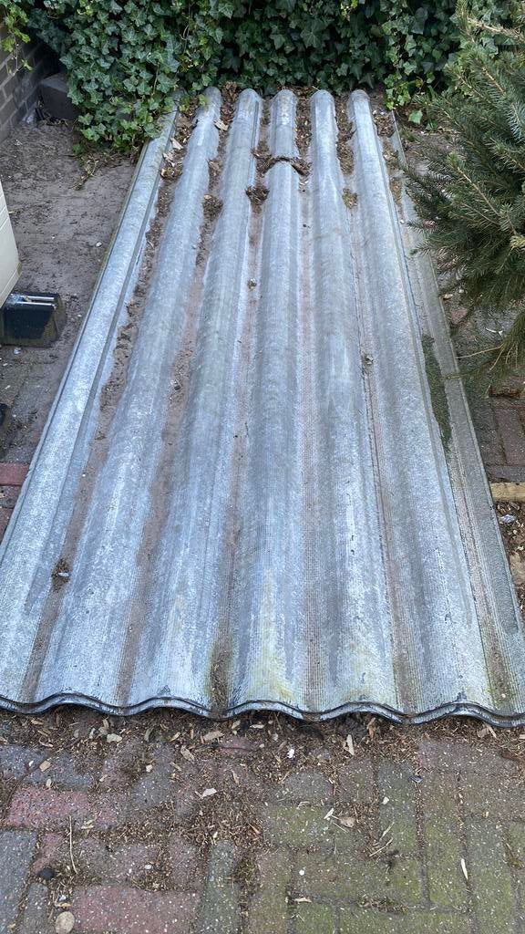 Dakplaten, Zwart, Zo goed als nieuw, 15 m² of meer, Metaal