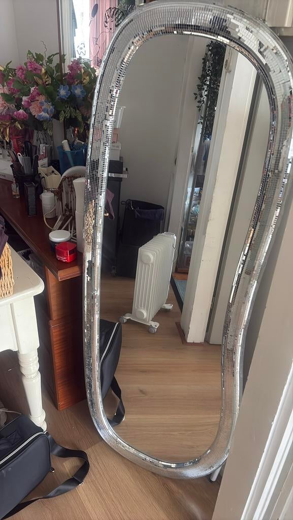 Mooie nieuwe spiegel, Ophalen of Verzenden, Nieuw, 25 tot 50 cm, Rechthoekig