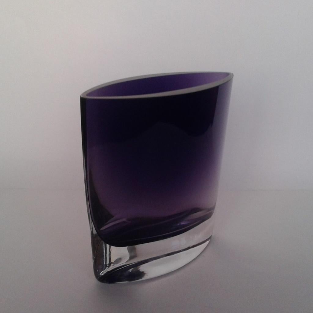 Vaas Jack Badash Samantha 1980’s Vintage Design, Antiek en Kunst, Antiek | Glas en Kristal, Ophalen of Verzenden