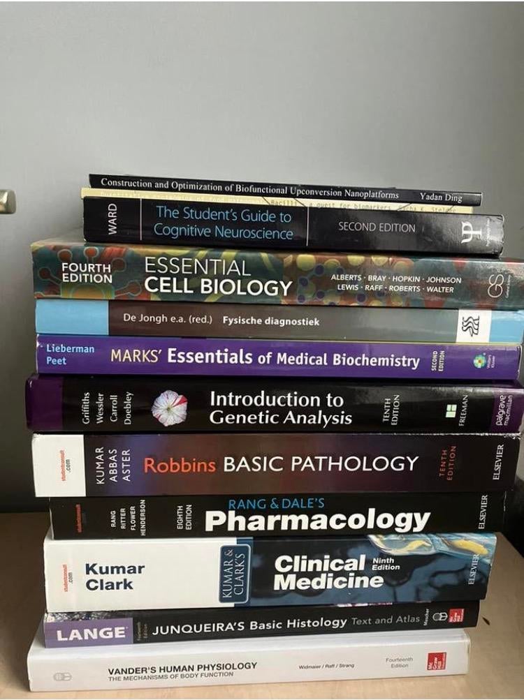 Boeken geneeskunde, Boeken, Studieboeken en Cursussen, Ophalen of Verzenden, Beta, Zo goed als nieuw, WO