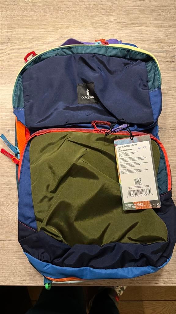 Cotopaxi rugtas, Sieraden, Tassen en Uiterlijk, Tassen | Rugtassen, Verzenden, Nieuw, Overige merken, 30 tot 45 cm