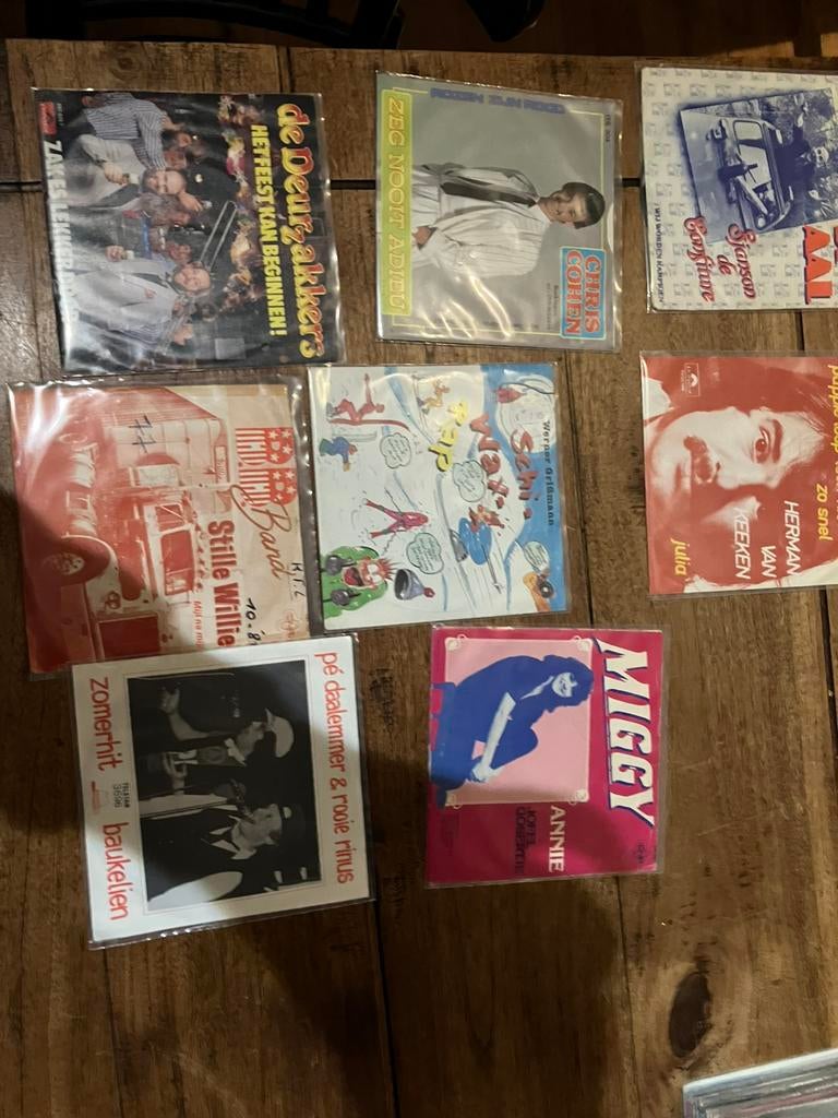 Partij vinyl singles, Ophalen of Verzenden, Zo goed als nieuw