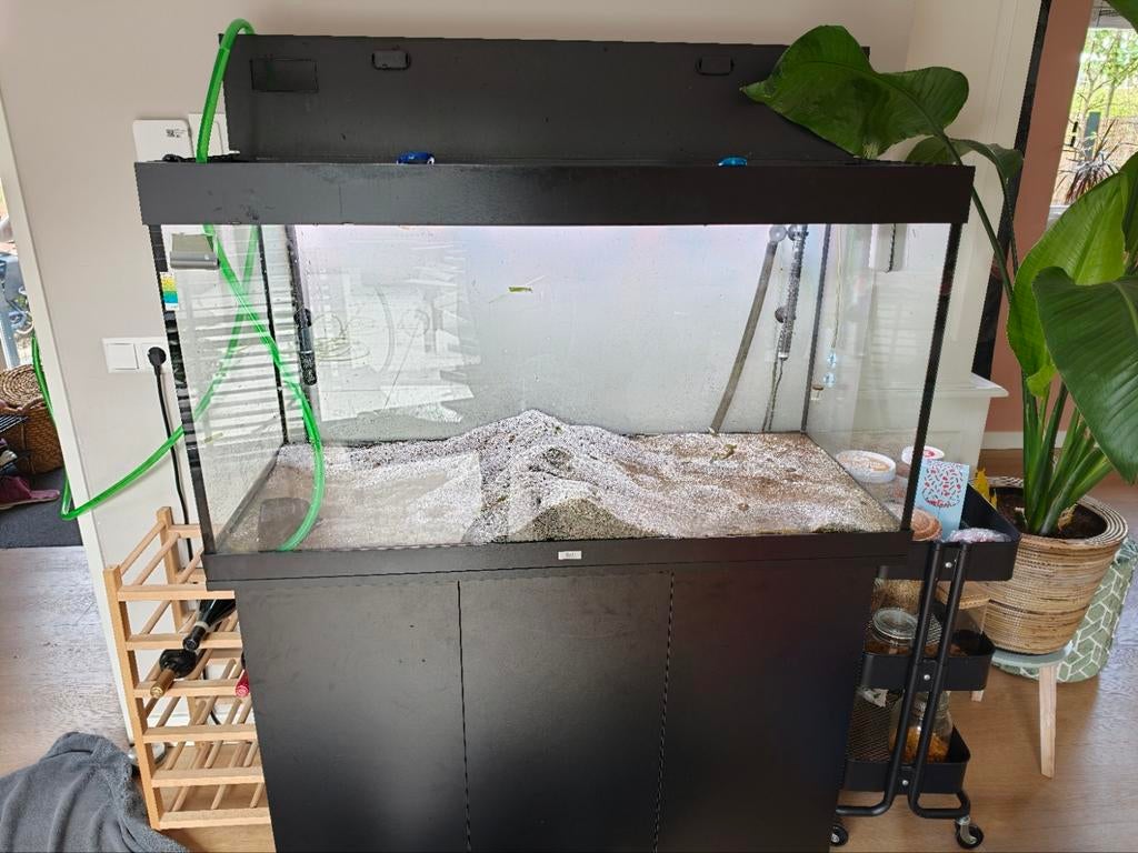 Complete Juwel Rio 350 incl. Helialux AppControl, Eheim & CO, Ophalen, Leeg aquarium, Juwel, Inclusief toebehoren