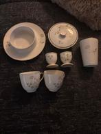 Vintage Servies met Bloemmotief, Antiek en Kunst, Ophalen