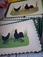 dienblad en 4 placemats, Ophalen of Verzenden, Rechthoekig