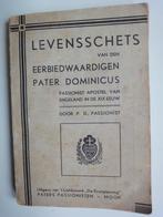 BOEKJE LEVENSSCHETS PATER DOMINICUS 1933, Ophalen of Verzenden, Gebruikt, Boek