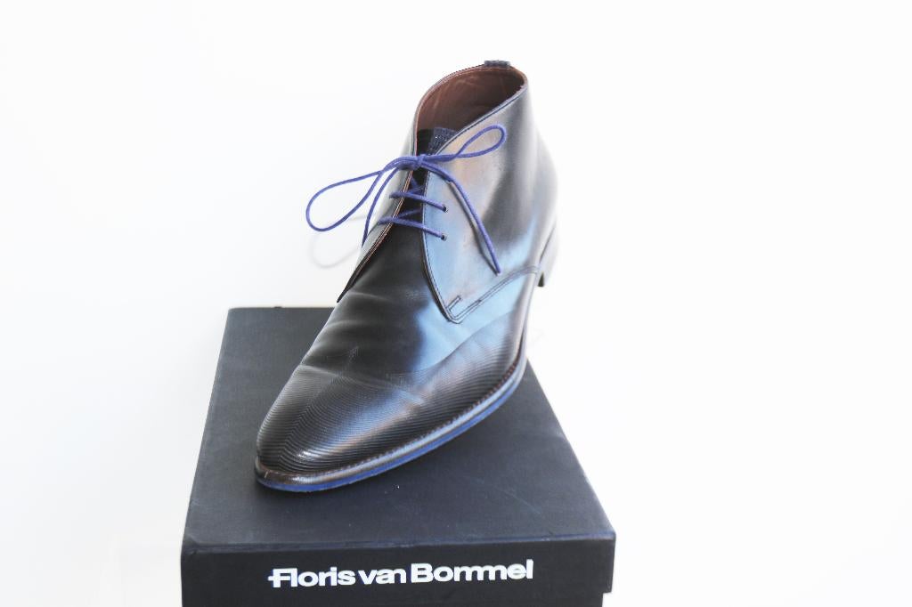 Bijna nieuw Floris van Bommel boots in maat 9 G1/2 = 43, Kleding | Heren, Schoenen, Zwart, Boots, Floris van Bommel, Ophalen of Verzenden
