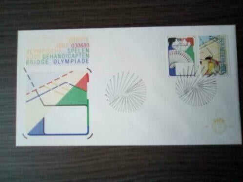 16: Eerstedag-envelop Spelen Gehandicapten Olympiade, Verzenden, Na 1940