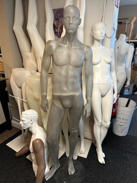 transparante heren etalagepop paspop manneuqin etalagefiguur, ., Ophalen of Verzenden, ., Gedragen