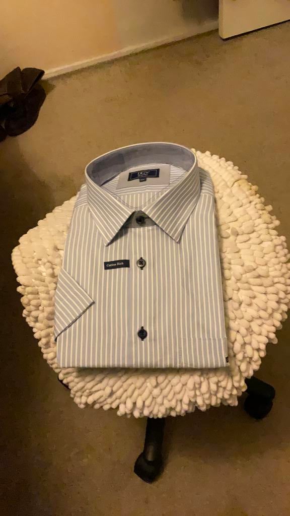 Blouse korte mouw 2 x.    XL, Kleding | Heren, Grote Maten, Ophalen of Verzenden, Nieuw, Overige kleuren, Overhemd