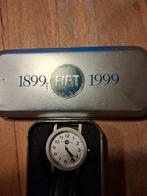 Fiat horloge 1899-1999 jubileumeditie in blik, Overige merken, Staal, Polshorloge, Overige materialen