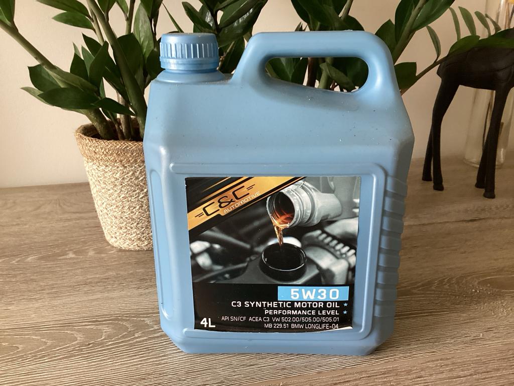 C&C Automotive 5W30 synthetische motorolie 4L, Ophalen, Nieuw, Universele onderdelen
