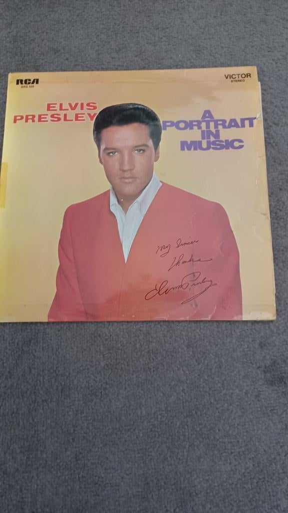 Elvis Presley. Lp A Portrait in Music., Ophalen of Verzenden, Gebruikt, 12 inch