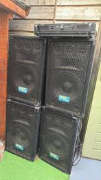 DAP Audio PA Speakerset, Overige merken, Gebruikt, Ophalen of Verzenden, 120 watt of meer
