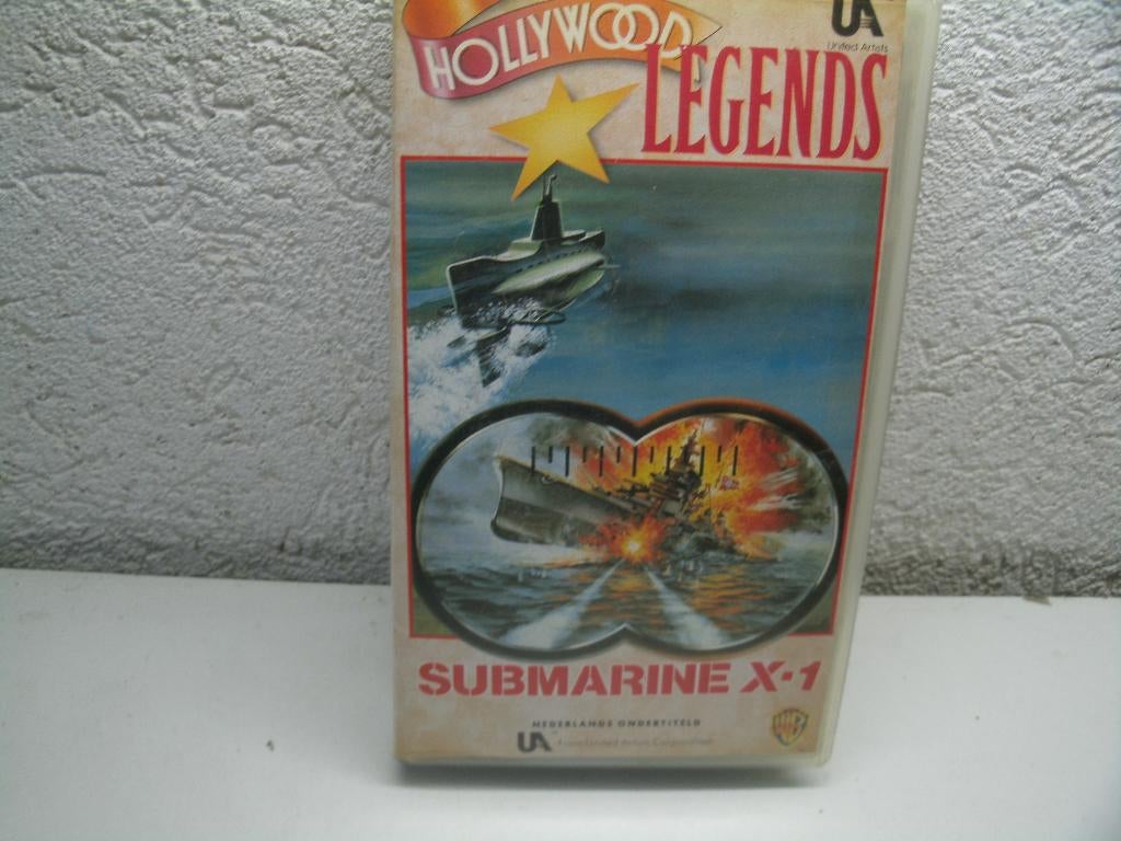 vhs 105b submarine x-1, Alle leeftijden, Ophalen of Verzenden, Zo goed als nieuw, Actie en Avontuur