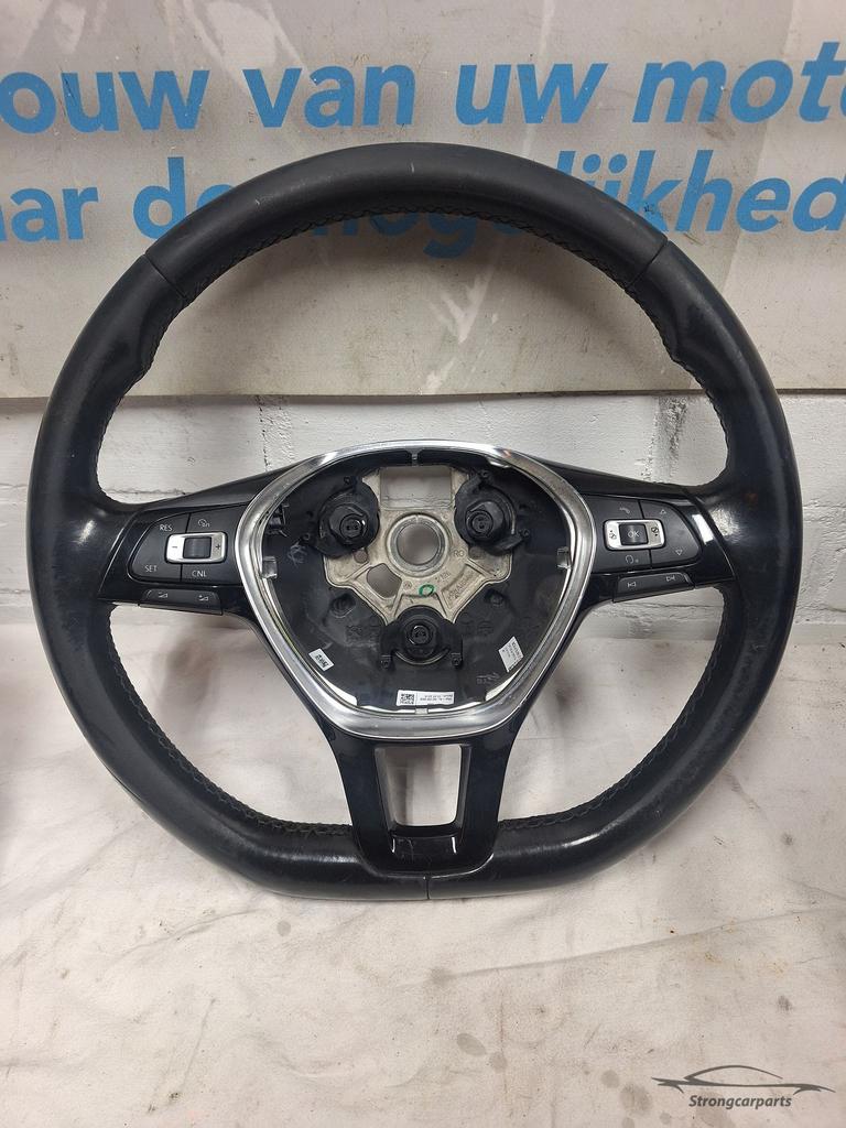 Stuurwiel stuur multifunctioneel VW Golf 7 VII leder, Gebruikt, -, Volkswagen, -
