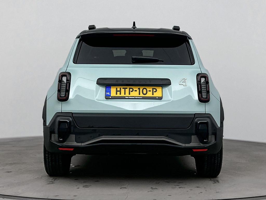 Renault 4 comfort range iconic 150Pk 52 kWh | Navigatie Via, Stof, 750 kg, 150 pk, Blauw