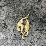 14k gouden panter kettinghanger massieve hanger, Ophalen of Verzenden, Nieuw, Goud