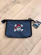 Nieuw Etui met Piraten Skull Design - Ideaal voor School, Ophalen of Verzenden, Nieuw, Blauw, Jongen of Meisje