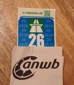 Vignet zwitserland 2026 t/m 31 januari 2027 met bon, Tickets en Kaartjes, Autovignetten, Drie personen of meer