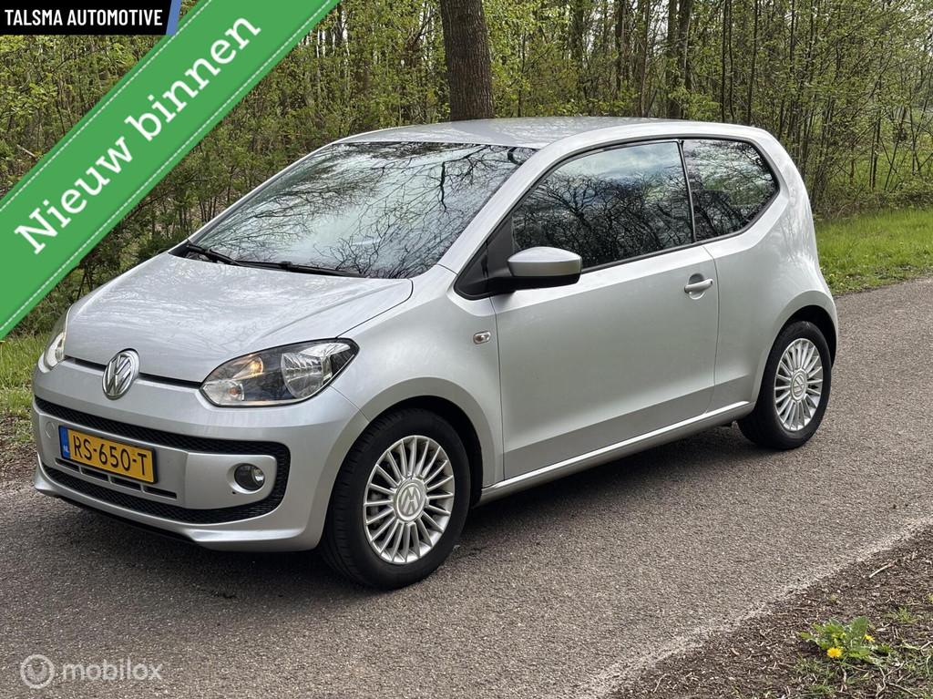 Volkswagen Up! 1.0 high up! |Leder|Pdc|Navi|Cruise|Airco|, Auto's, Volkswagen, Bedrijf, Te koop, up!, ABS, Airbags, Alarm, Boordcomputer