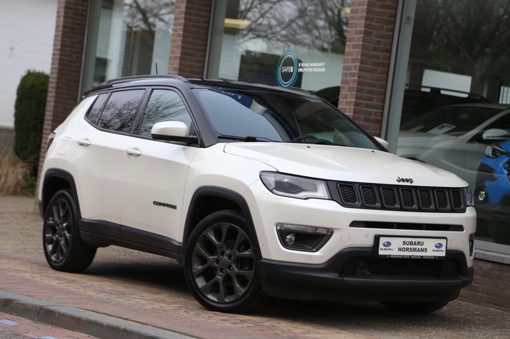 Jeep Compass 1.4 MultiAir Limited Navi Camera Xenon, Auto's, Jeep, Voorwielaandrijving, Gebruikt, Euro 6, 4 cilinders