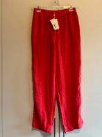 Penn & Ink linnen broek rood S, Verzenden, Nieuw, Maat 36 (S), Lang