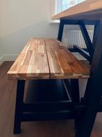 ZGAN: Ikea Skogsta bankje voor bij eettafel, Ophalen, Bruin, Zo goed als nieuw, Eén