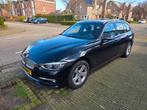 BMW 3-Serie 318i Aut 2018 Zwart Luxury - Leer - LED, Automaat, Lederen bekleding, 1465 kg, Zwart