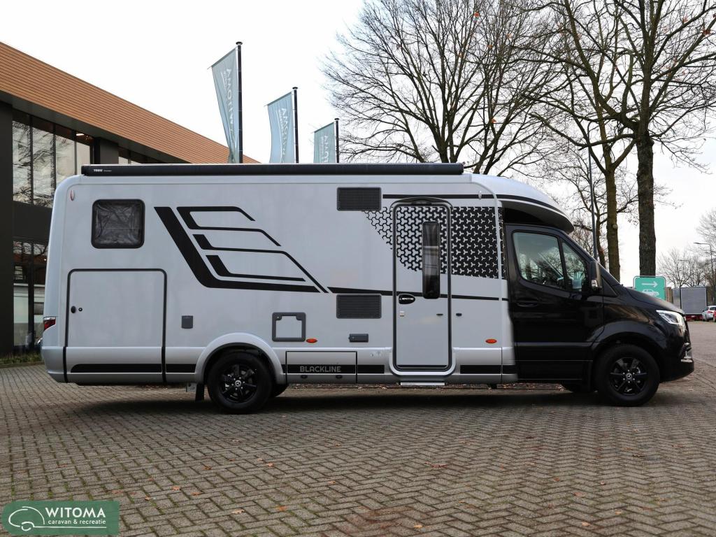 Hymer BML Master Line 780 T Blackline/Lithium/Winter, Automaat, Koelkast, Vloeistofverwarming, Bedrijf