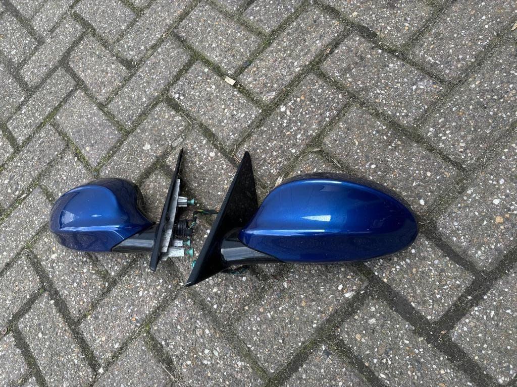 Buitenspiegels BMW e90,E91 M-pakket, A51, Blauw, Gebruikt, Bmw, Bmw, BMW